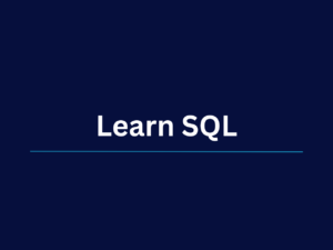 Learn SQL Course